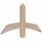 Ekena Millwork Bellingham Smooth Timber Gable Bracket, Douglas Fir, 36"W x 18"H x 1 1/2"D x 3 1/2"F, 12/12 Pitch GBW036X18X0204BEL00SDF - alternate 5
